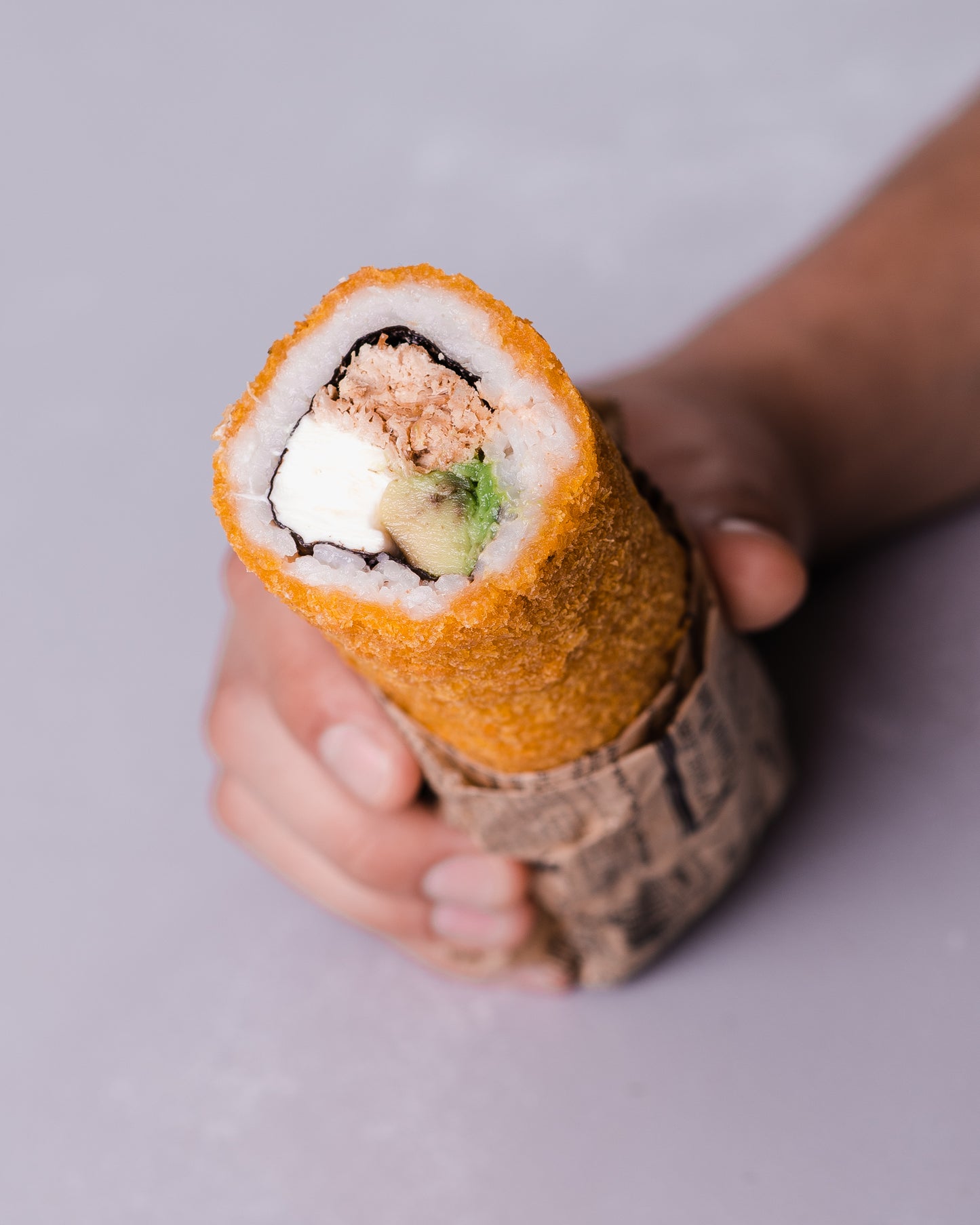 Promo handrolls 4x (Pollo teriyaki, palta y queso crema)